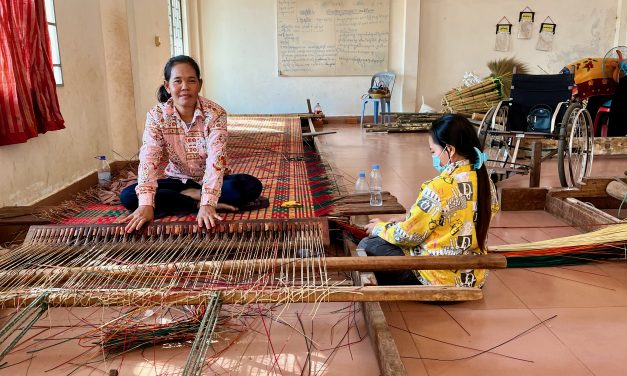 QSA Notes: Preserving traditional handicrafts, providing skills, work and incomes to poor women in rural Cambodia